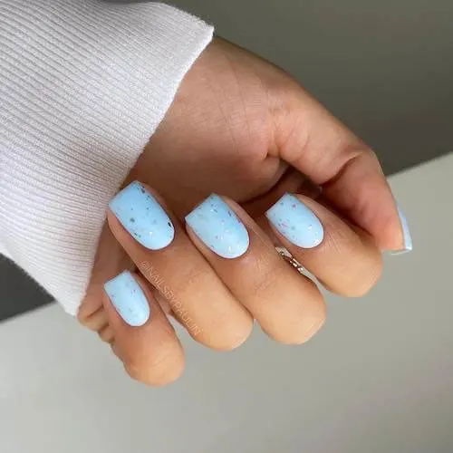 light blue nail designs baby blue nail designs