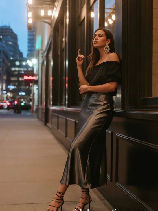 21 Chic Long Black Skirt Outfit Ideas for Women: Style Inspiration for Every Occasion