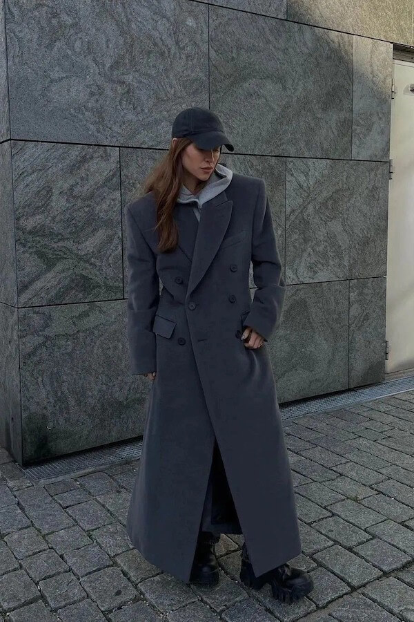 long coat outfit