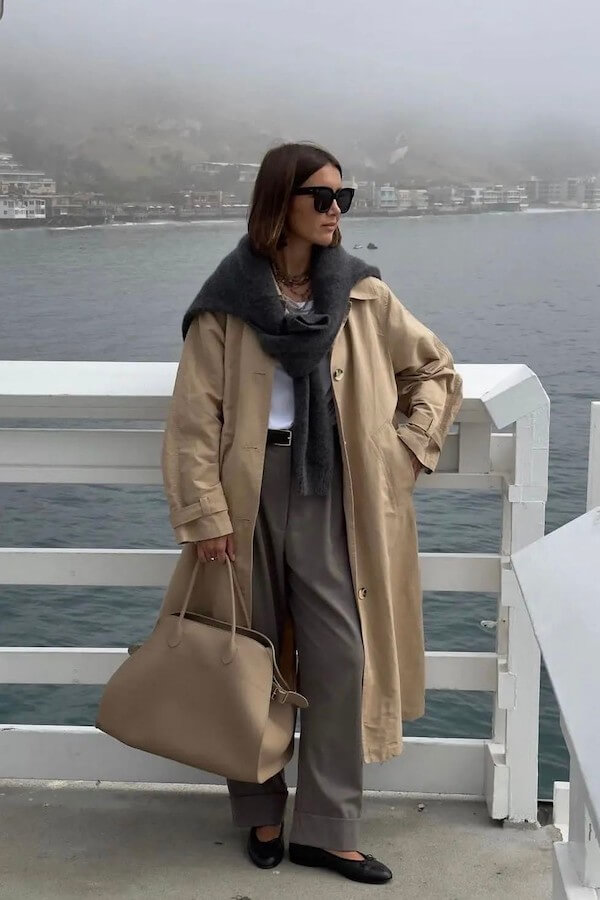 long coat outfit
