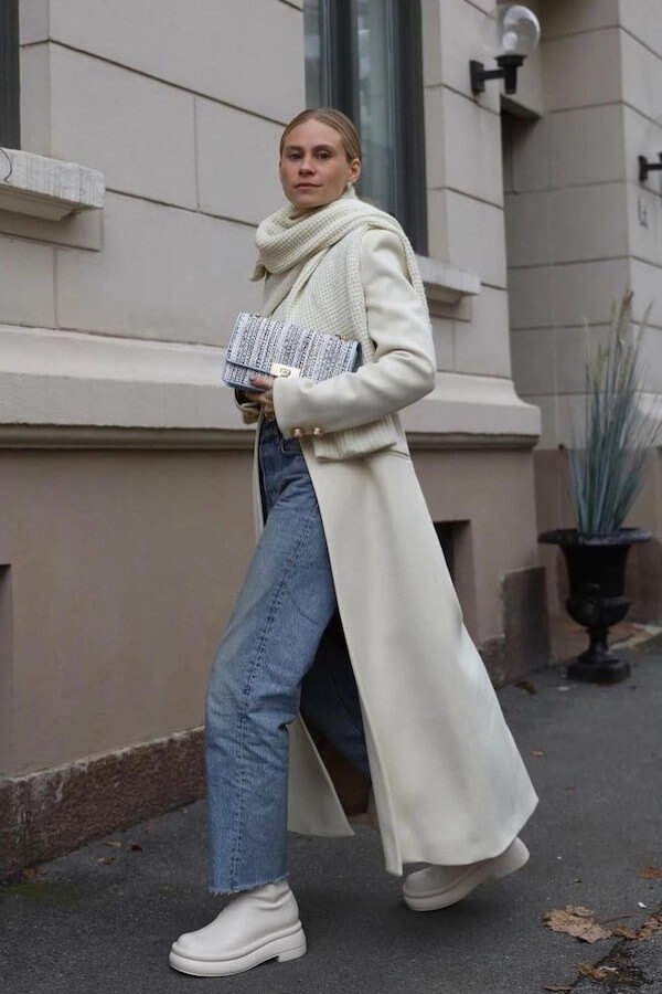 long coat outfit
