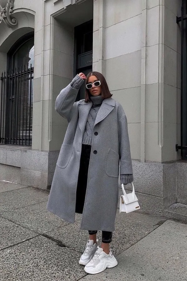 long coat outfit