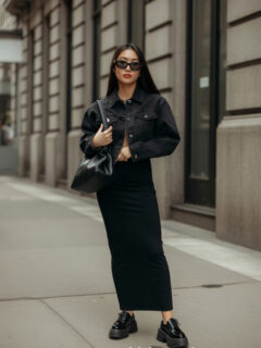 long skirt fall outfits
