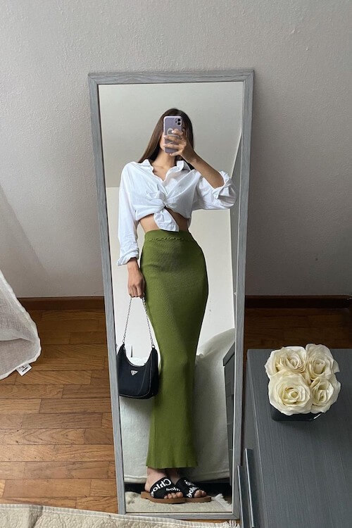 long skirt outfit