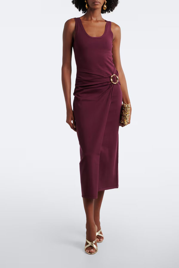 luxury designer dinner outfit