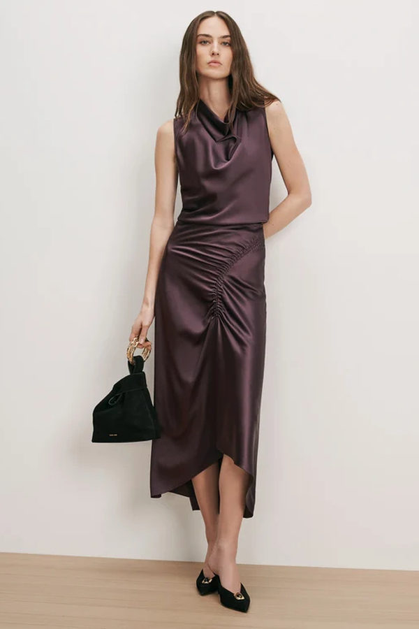 luxury designer dinner outfit