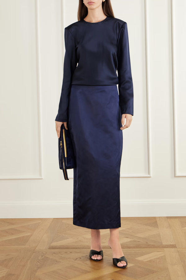 luxury designer dinner outfit