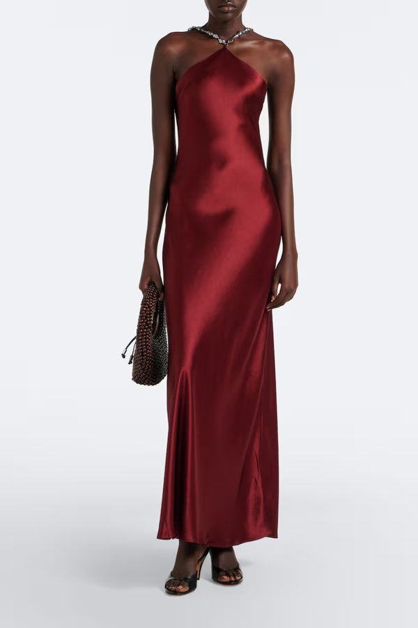 luxury designer dinner outfit