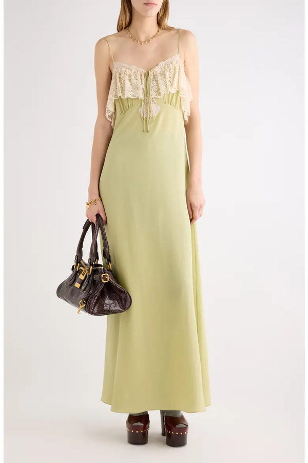 luxury designer dinner outfit