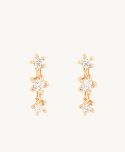 Catbird Diamond Snippet Stud