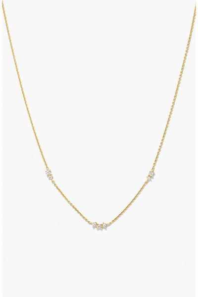 MEJURI Floating Lab Grown Sapphire Necklace