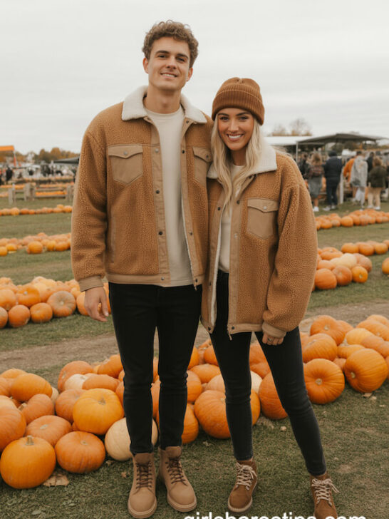 21 Adorable Matching Pumpkin Patch Outfits for Couples That Are Totally Instagram-Worthy