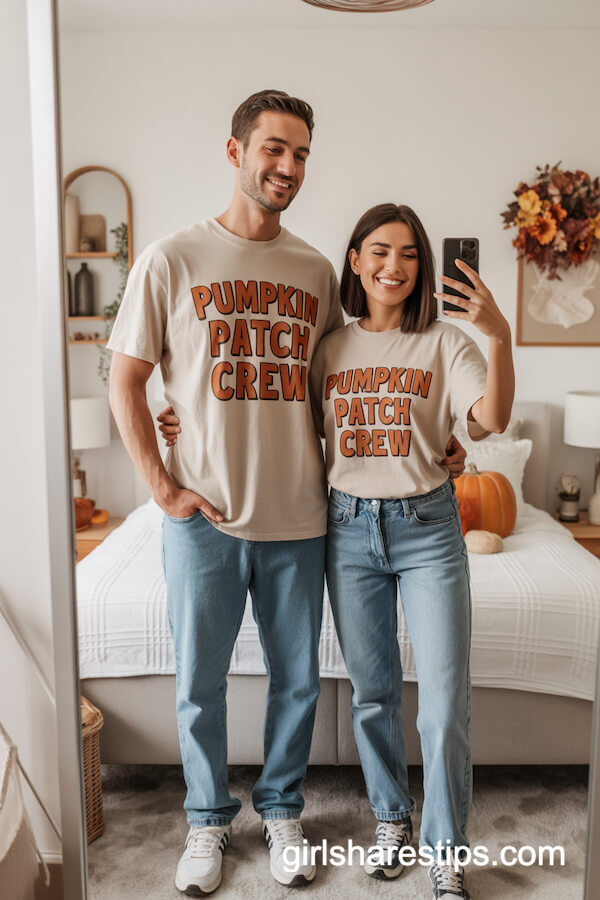 Pumpkin Patch Crew t-shirts & sneakers