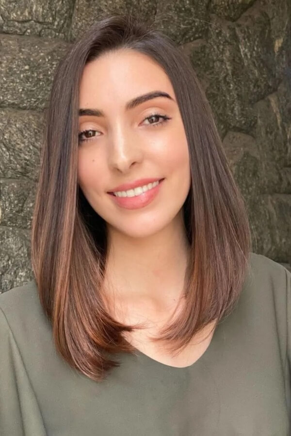 Long Bob with Subtle Layers