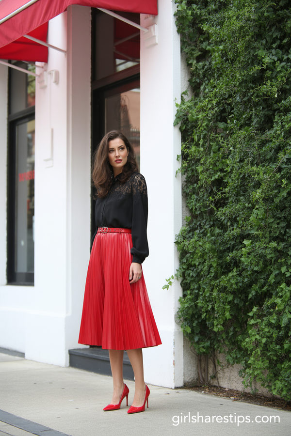 midi skirt outfits wedding guest