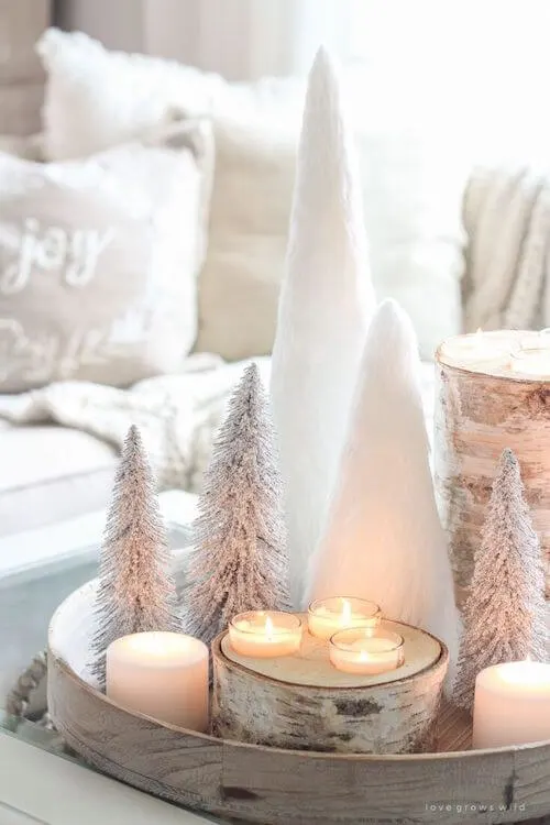 minimalist christmas decor on a budget