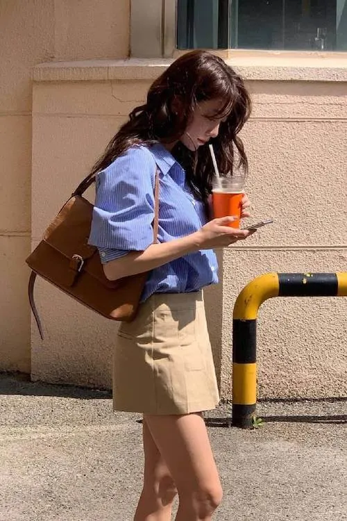 minimalist summer outfit