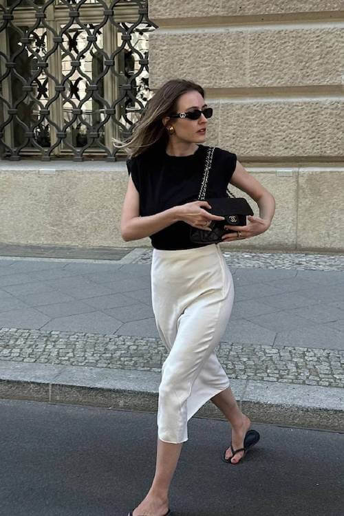 minimalist summer outfit