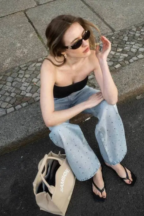 minimalist summer outfit