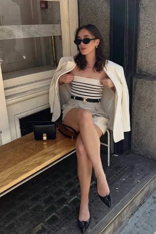 minimalist summer outfit