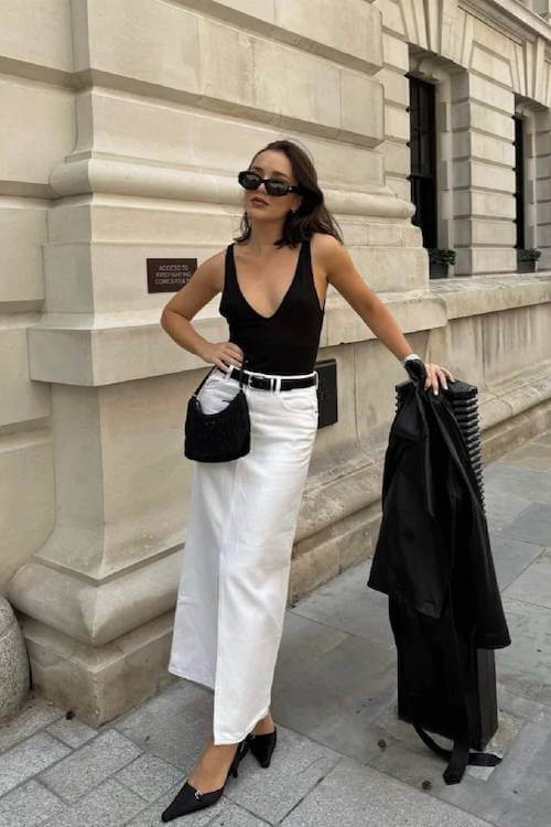 minimalist summer outfit