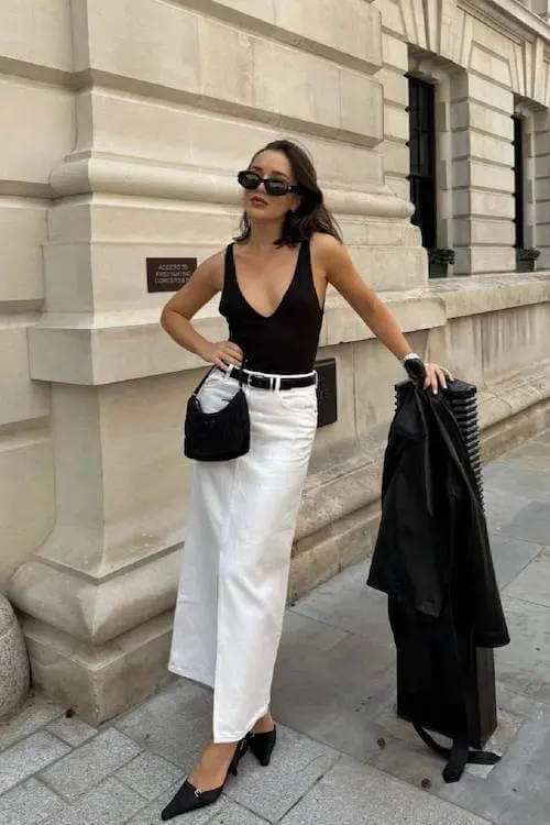 minimalist summer outfit