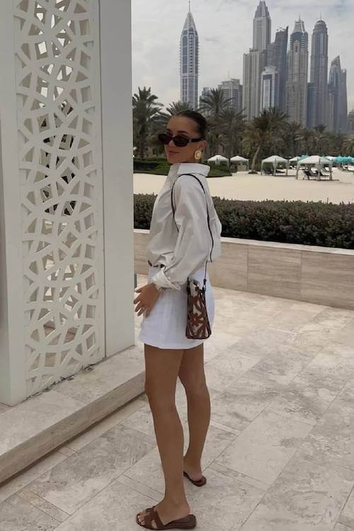minimalist summer outfit