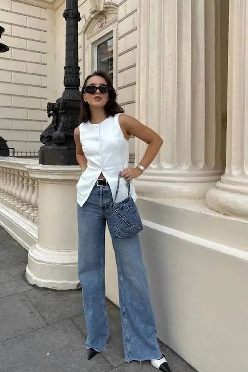 minimalist summer outfit