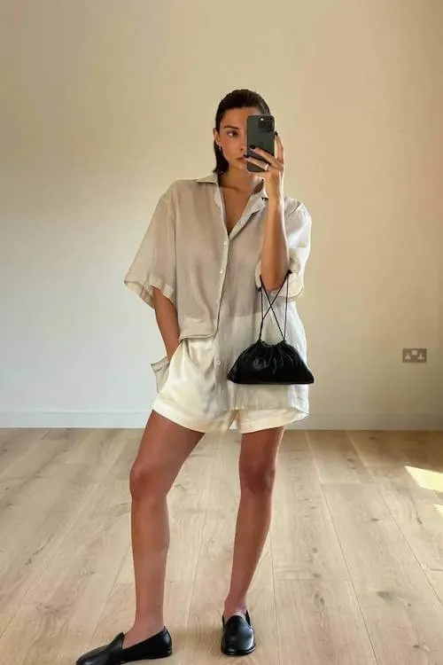 minimalist summer outfit