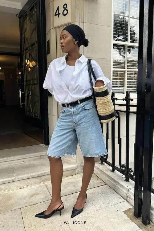minimalist summer outfit