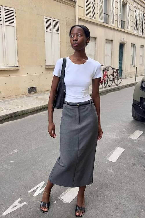 minimalist summer outfit