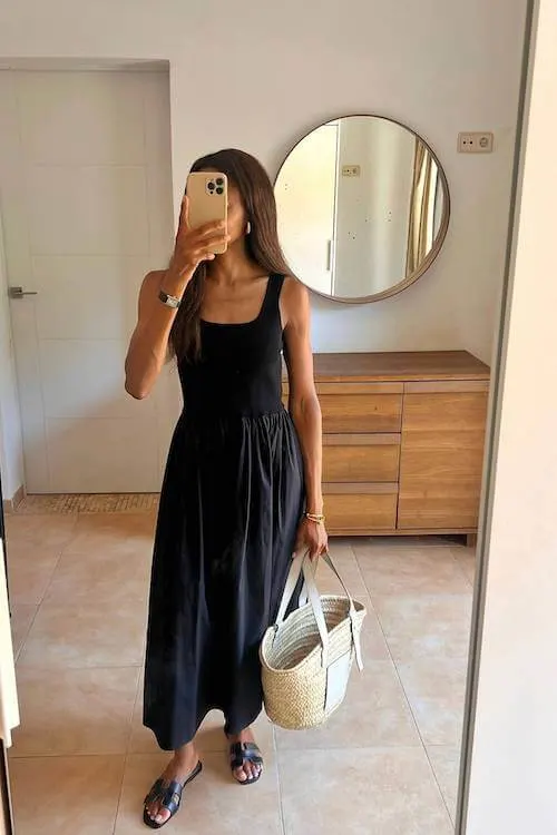 minimalist summer outfit
