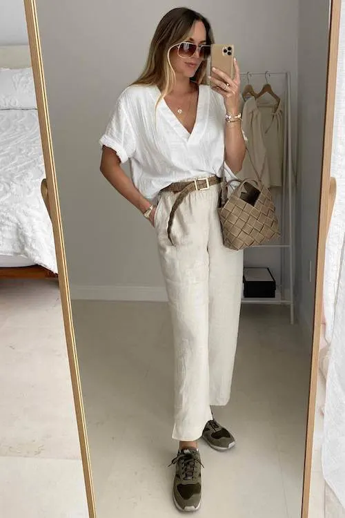 minimalist summer outfit