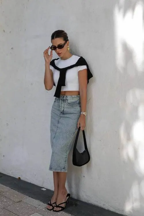 minimalist summer outfit