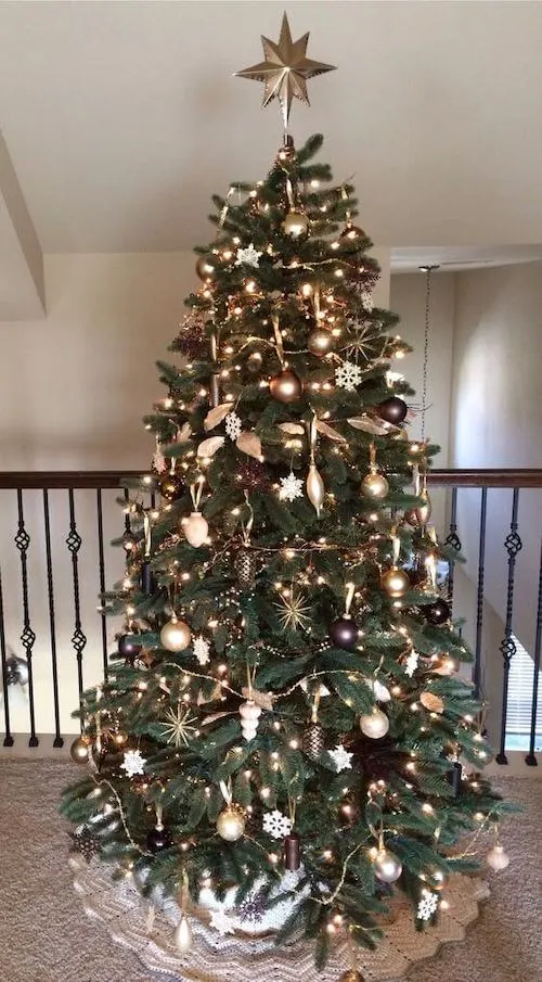 modern Christmas tree decor ideas