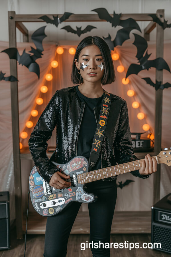 Glam Rock Star (Halloween Style)