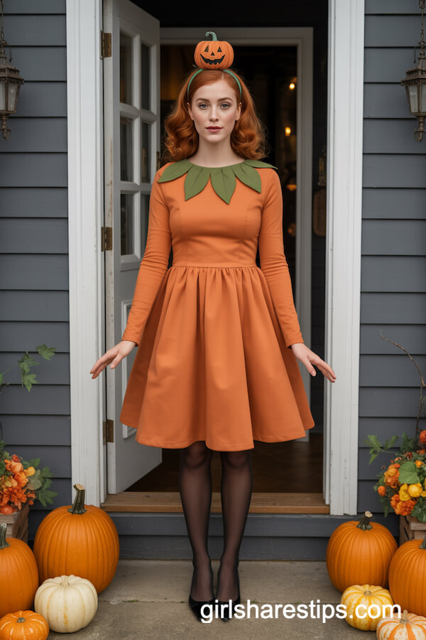 Cozy Pumpkin Spice (Pumpkin Costume Edition)
