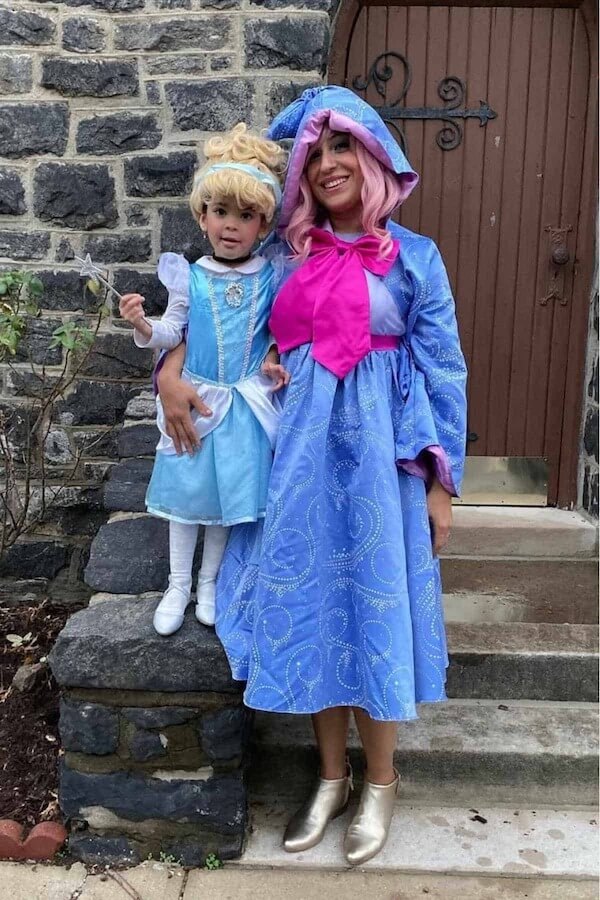 Cinderella and Fairy Godmother Costumes