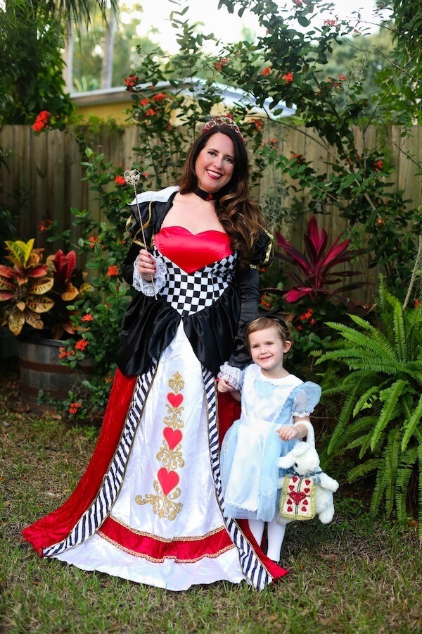 Queen of Hearts and Alice Costumes