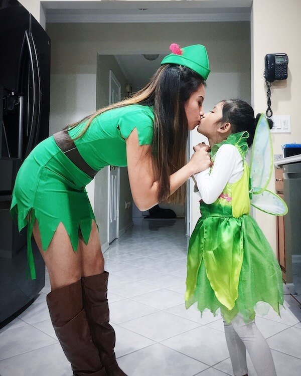 Peter Pan and Tinkerbell Costumes