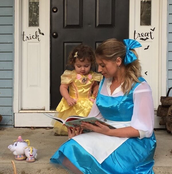 Belle and Belle's Village Dress Costumes