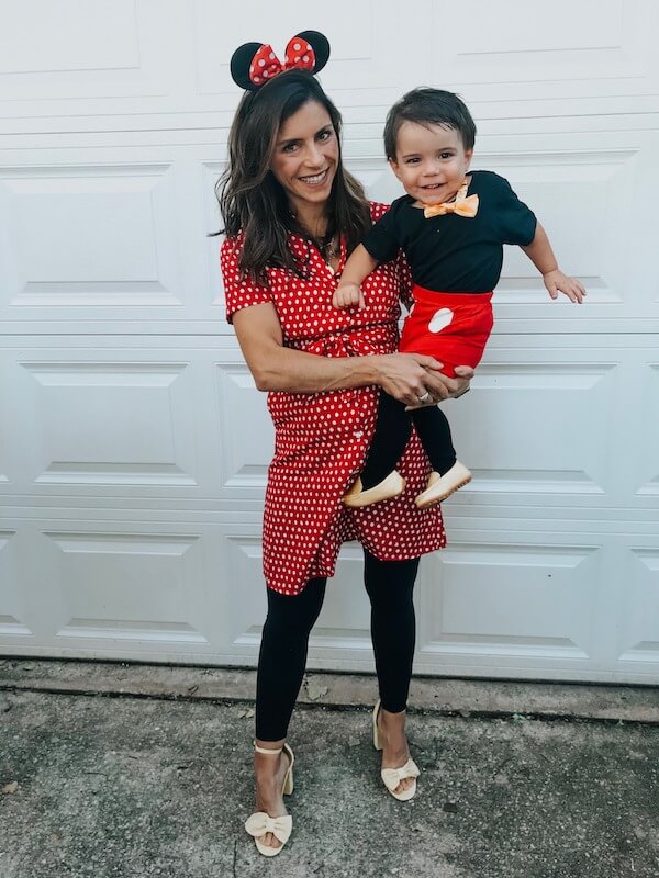 Minnie Mouse and Mickey Mouse Costumes