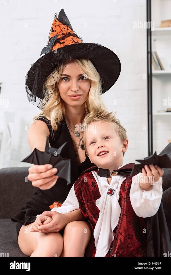 Witch and Vampire Duo Costumes