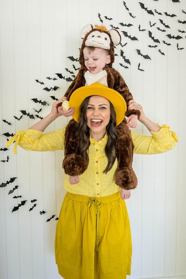 Curious George and The Man with the Yellow Hat Costumes
