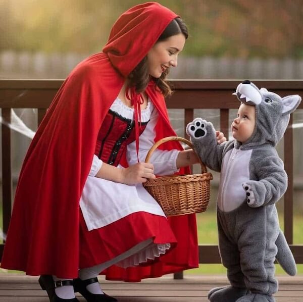 Little Red Riding Hood and Big Bad Wolf Costumes