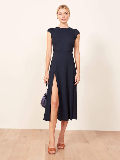 navy blue dresses to wear to a wedding