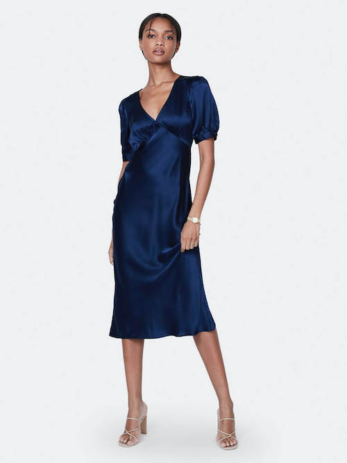 navy blue dresses to wear to a wedding