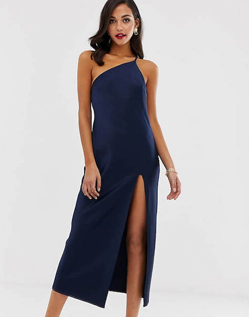 navy blue dresses to wear to a wedding