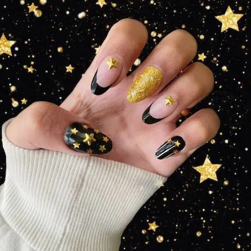 new years eve nails