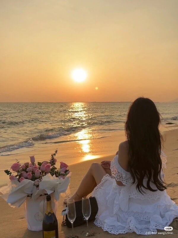 Beach Sunset Birthday Celebration
